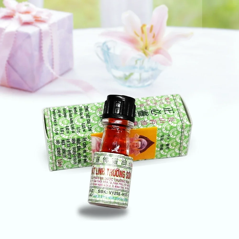 3pcs Vietnam Buddha Oil For Headache Toothache Stomachache Dizziness Back Pain Active Oil Tiger Balm dizziness
