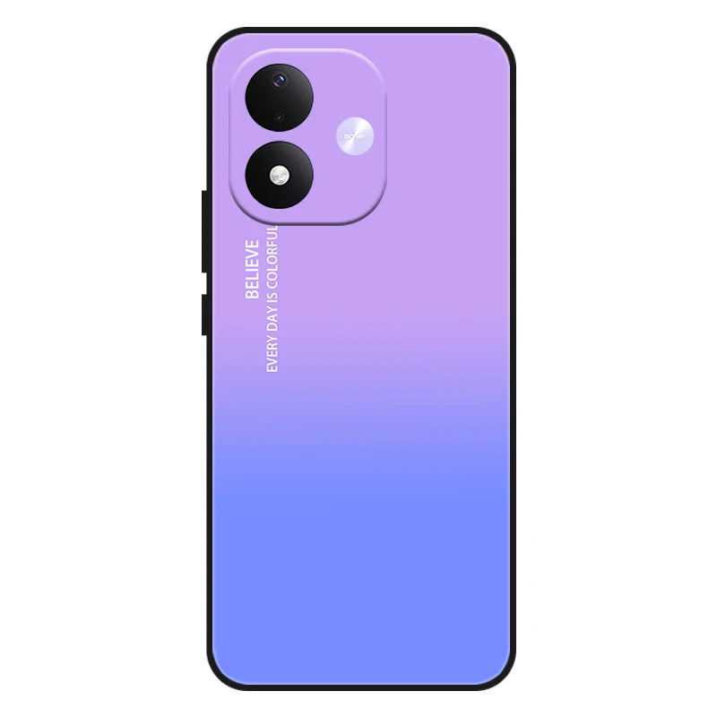 Gradient Designed Soft Silicone Phone Case - Stylish Back Cover