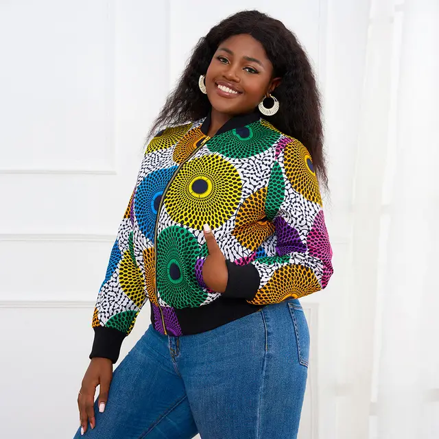 Kevwe Long Sleeve Print Jacket - Image 3