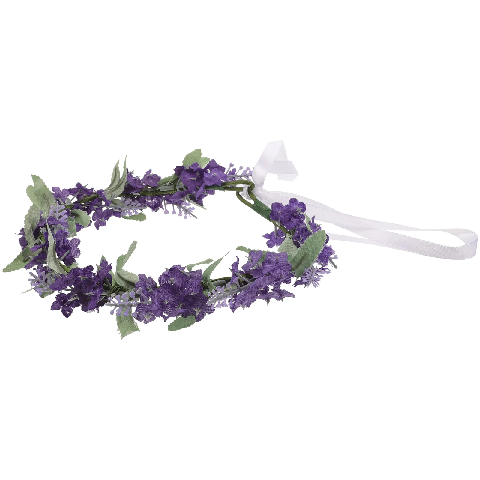 

Wedding Hair Accessories Bridal Floral Headband Crown Flower Headpiece Fairy Wreath Girl Bride