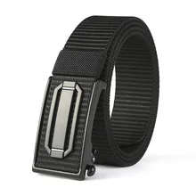 

Automatic Buckle Nylon Belt For Men Army Tactical Belt Mens Military Waist Canvas Belts High Quality Nonporous Zinc Alloy Strap