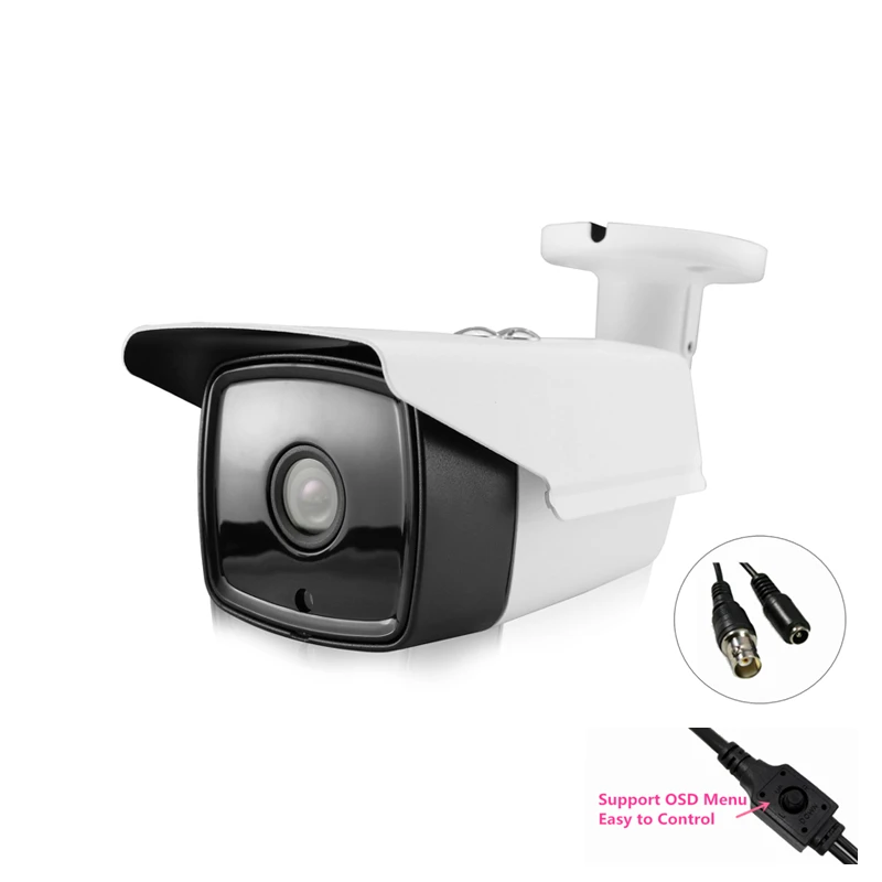 Waterproof 2MP AHD Starlight Camera Outdoor Colored Night Vision Home Street Shop Security AHD/TVI/CVI/CVBS Analog Camera