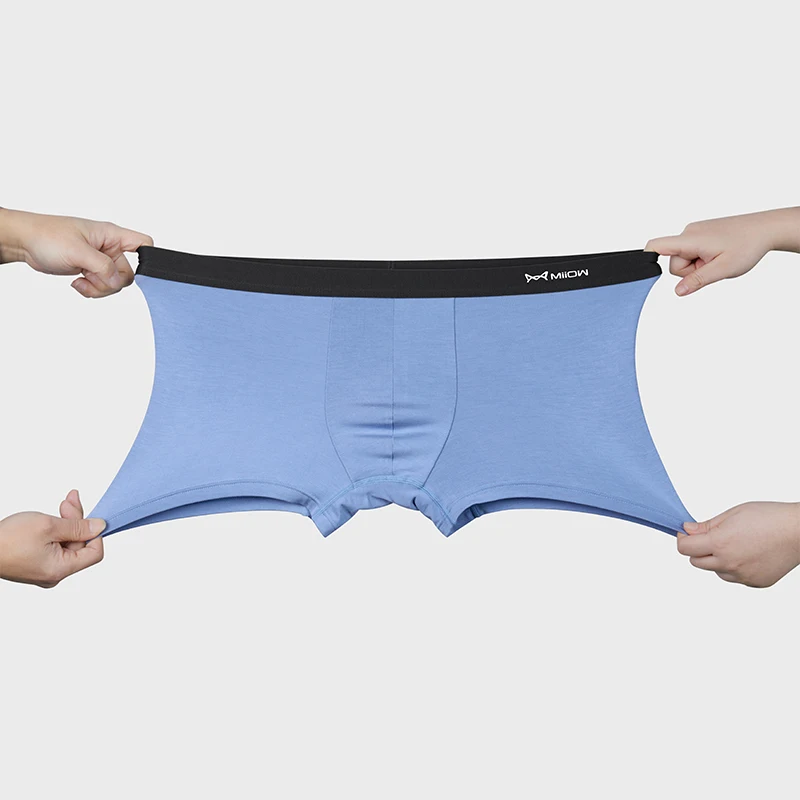 CMENIN 3Pcs Graphene Modal Men's Underwear Breathable Soft Solid Color Man Panties Boxershort Antibacterial Man Underpants Boxer