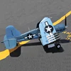 Lanxiang/ Sky Flight Hobby 1.6M F4U Corsair Remote Controlled Model Plane PNP Version RC Warbird 2