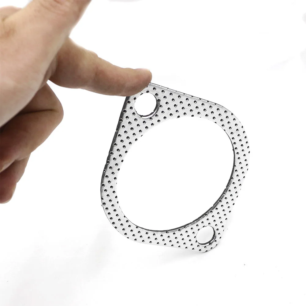 Stainless Steel Exhaust Gasket 5pcs/lot 3'' Inch 79mm Exhaust Pipe Gasket To Muffler