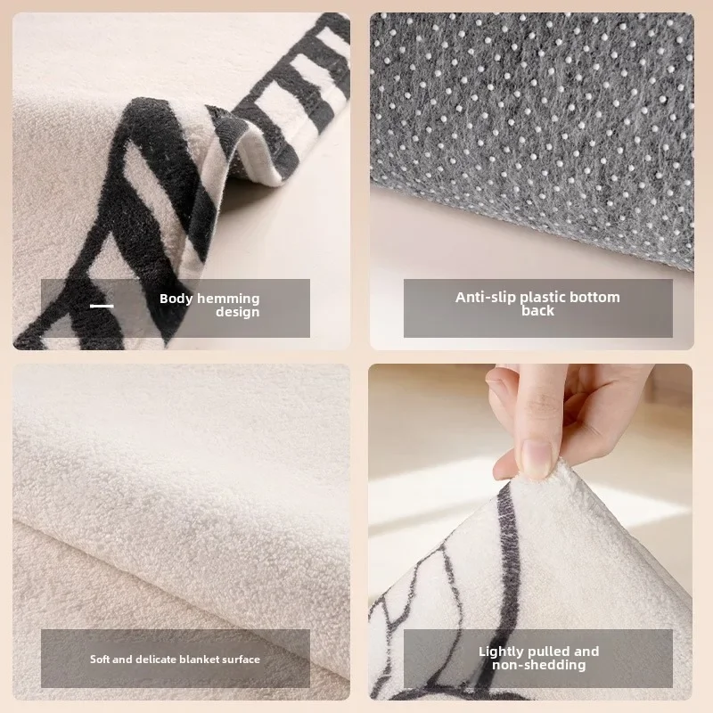 Floor Carpets Living Room Entrance Doormat Kitchen Carpet Home Decor Moderne Home Dekoration Tapis Bedroom