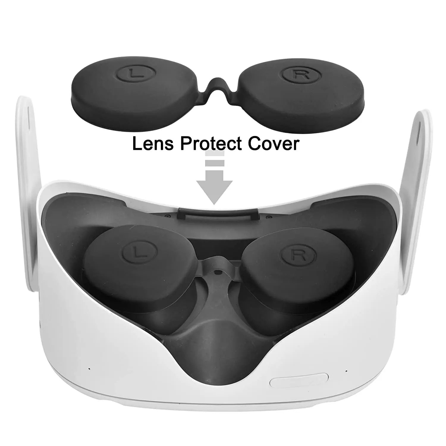 Durable Silicone Protective Cover Kit for VR Headset and Controllers