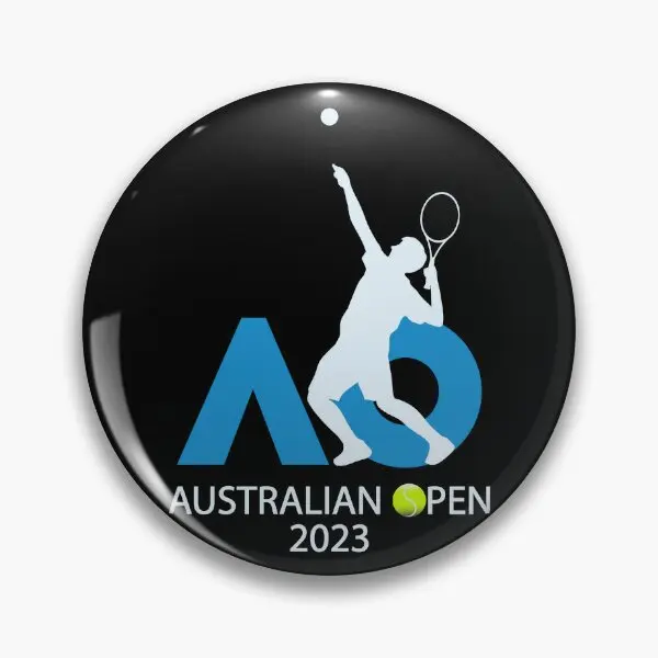 2023 Tennis Australian Open Fever Soft Button Pin Collar Badge Spilla Da Bavero Vestiti Regalo Creativo Fashion Metal Cute Jewelry