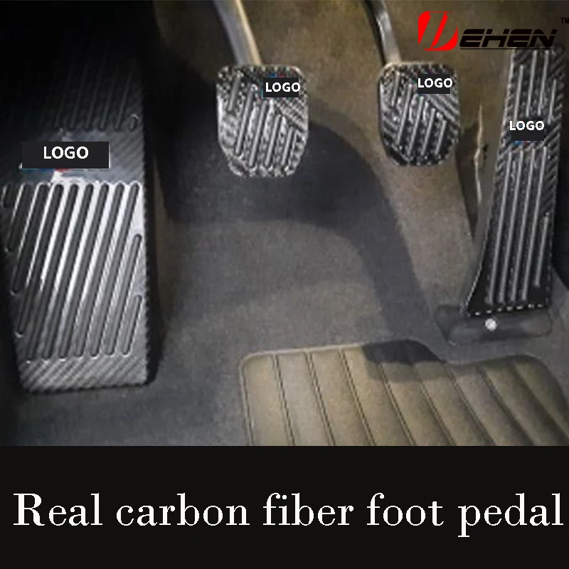 

Accelerator Fuel Car Pedals for BMW 1 2 3 4Series M3 M4 i3E87 E90 F20 F21 F30 F32 F36 F80 F82 Foot Rest Brake Pedal carbon fibre