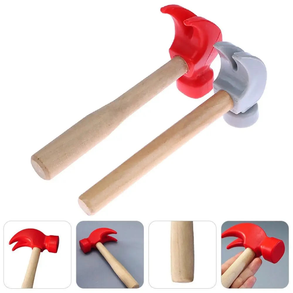 For Kids Wooden Knocking Toys Children Hammer Claw Hammer Toy Simulation Maintenance Tools