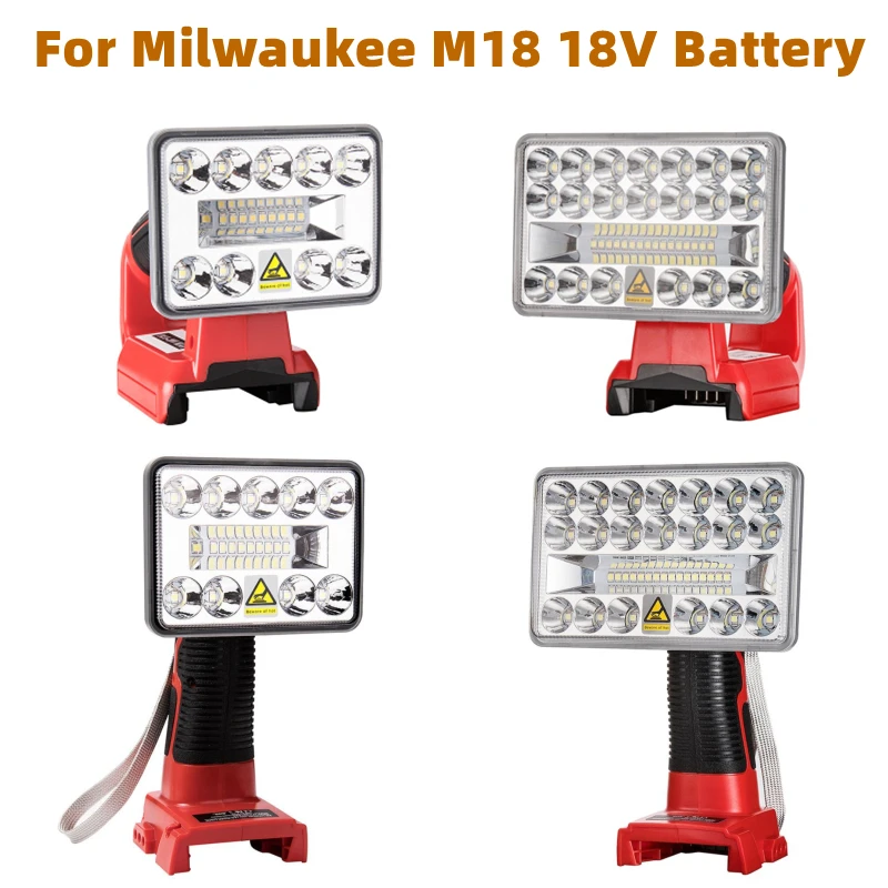 Outdoor Work Light 3/5 Inch Pistol Portable LED Light with USB Outdoor