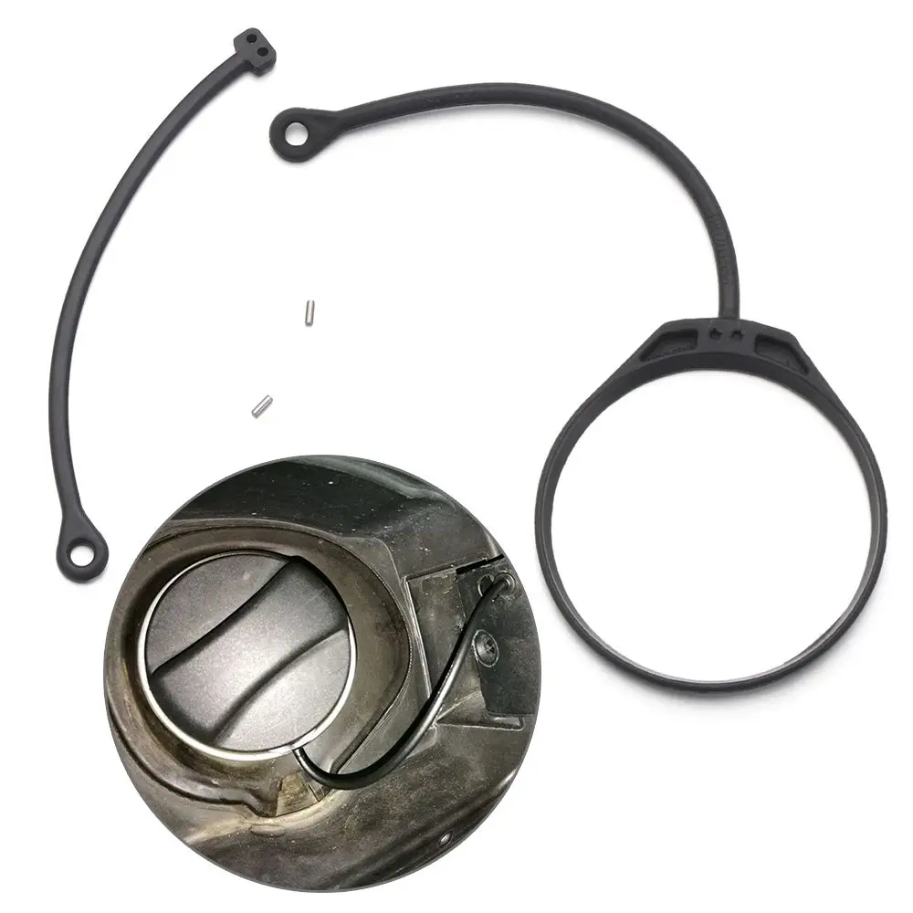 Car Fuel Tank Cap Anti Loss Fixed Traction Buckle Rope Universal Fuel Tank Cap Band Cord Traction Rope Not Easily Corroded fuel cap fuel tank cap