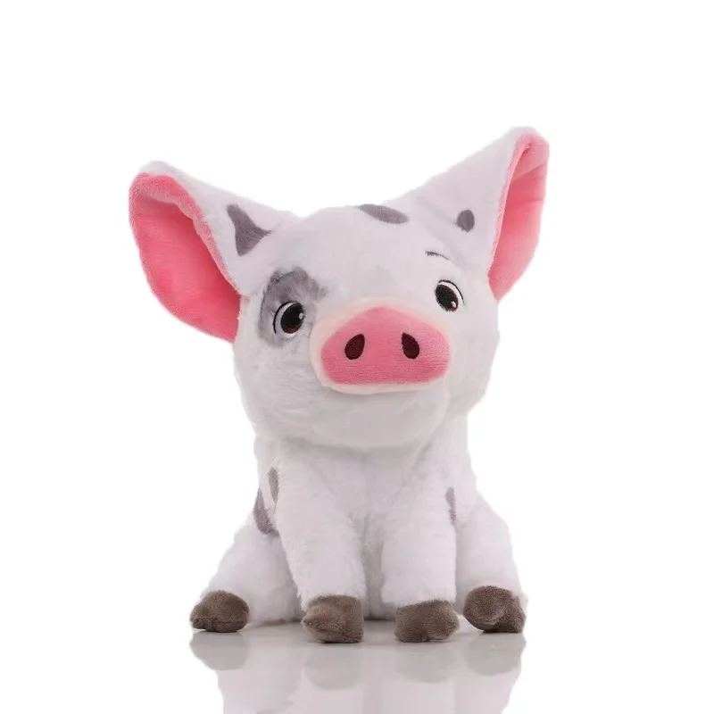 Kawaii 22cm Movie Animals Moana Pet Pig Pua Cartoon Plush Toy Stuffed Animal Dolls Children Birthday Gifts