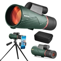 ED Glass 8-16X56 Zoom Monocular Telescope for Adults High Power with Bak4 Prism Binoculars for Bird Watching Traveling Hunting 1
