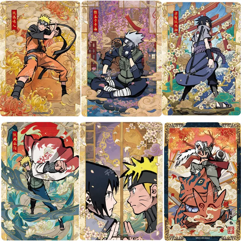

KAYOU Genuine Naruto N XR 1-6 Collection Card Ninja Age Special Pack Anime Game Rare Cards Toys for Children GIft