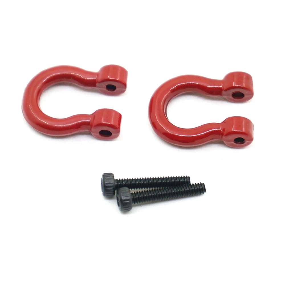 Aluminum Alloy Trailer Tow Shackles Hook for RC Crawler Car Upgrade