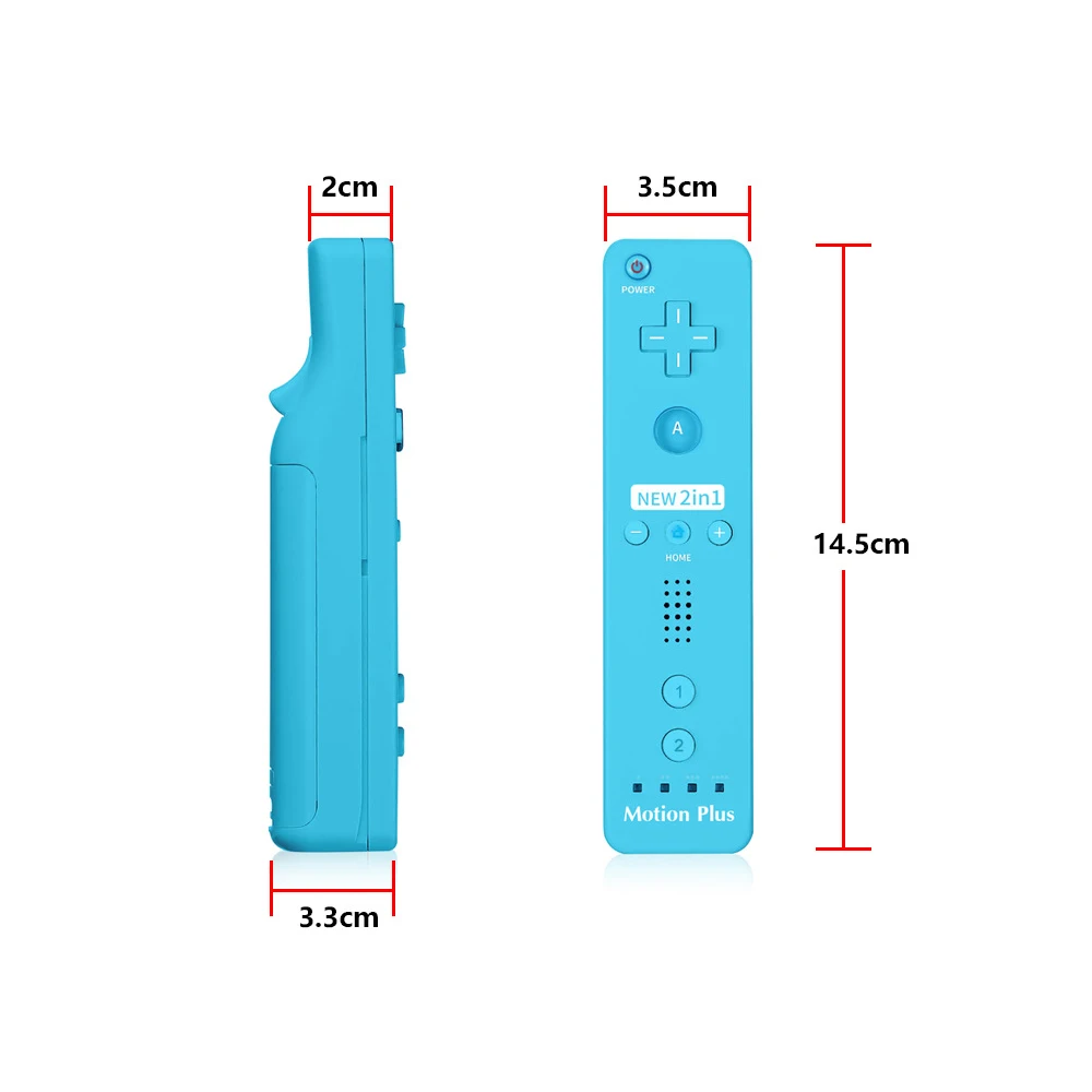Nintendo Wii/Wii U ̽ƽ 2 in 1  Nunchuck   е   Ʈѷ ɼ  ÷