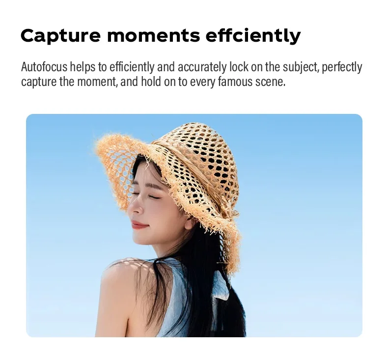 40mm F2.5 Air AF Full Frame Prime Portrait Lens for for Sony E zve10 II a7iv Fuj