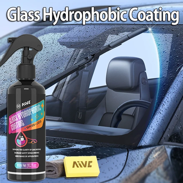 AIVC Glass Hydrophobic Coating Anti-Rain For Cars Auto Glass Spray  Waterproof Coating Agent - AliExpress