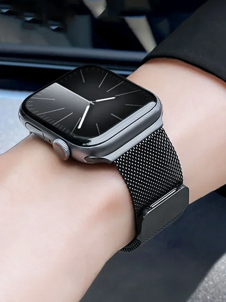 Premium Milanese Mesh Bracelet for Apple Watch - Stainless Steel Strap for iWatch Series