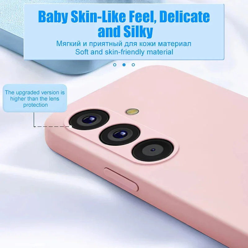 Durable Anti-Drop Soft Silicone TPU Phone Case Cover