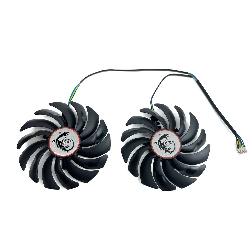 

NEW PLD10010S12HH GPU Fan，For MSI GTX 1060、1070、1070Ti、1080、1080Ti GAMING X、RX 470、480、570、580 GAMING X Video card cooling fan