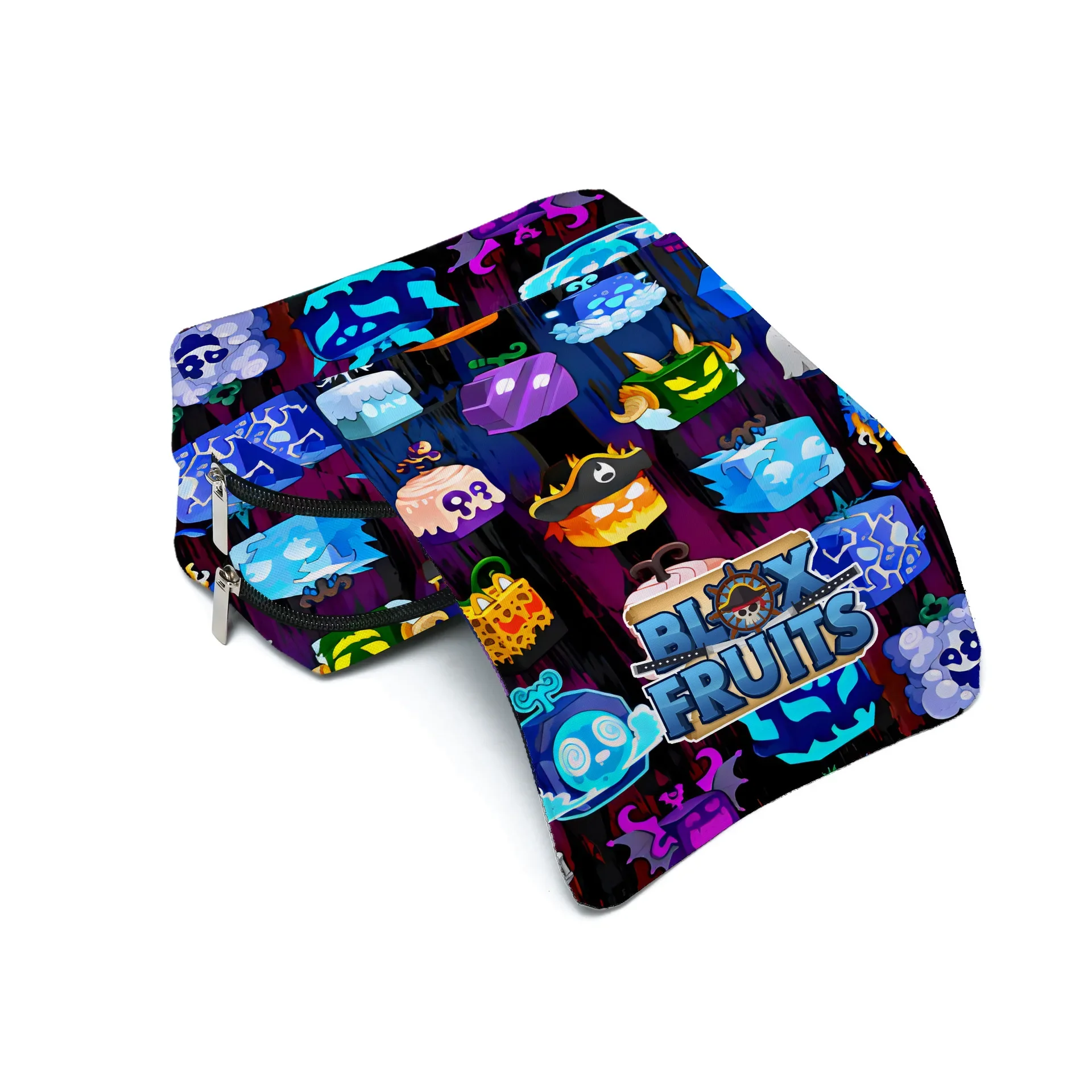 Blox Fruits Children's Pencil Case pencil bag children bag children backpack students backpack for Primary School Students Cartoon Game Pencil Case Cartoon School Bag