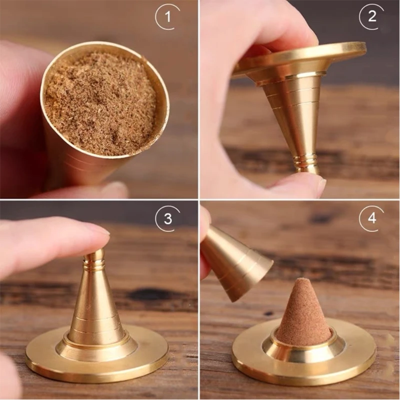 3 Pcs Incense Cone Making Tool Cone Incense Mold, Incense Press DIY