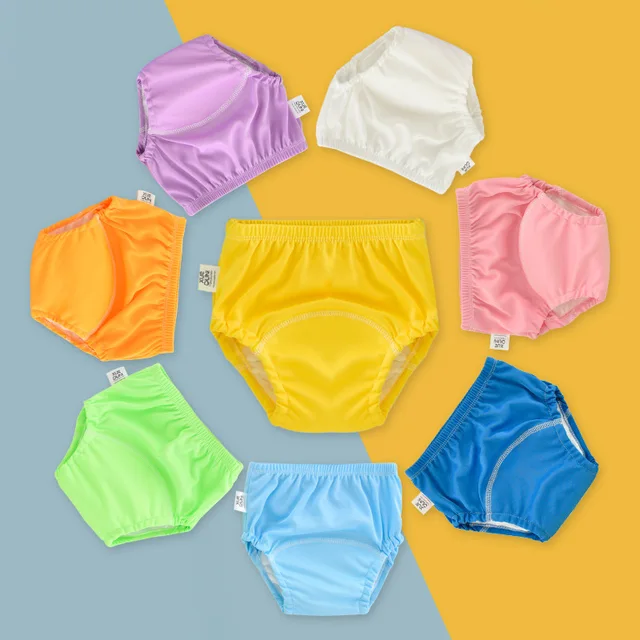 Couche Réutilisable Coton Culottes D'apprentissage Propreté - Lot De 6 - Coton Absorbant - Lavable Machine - Garçon/fille Culotte Dapprentissage Garcon
