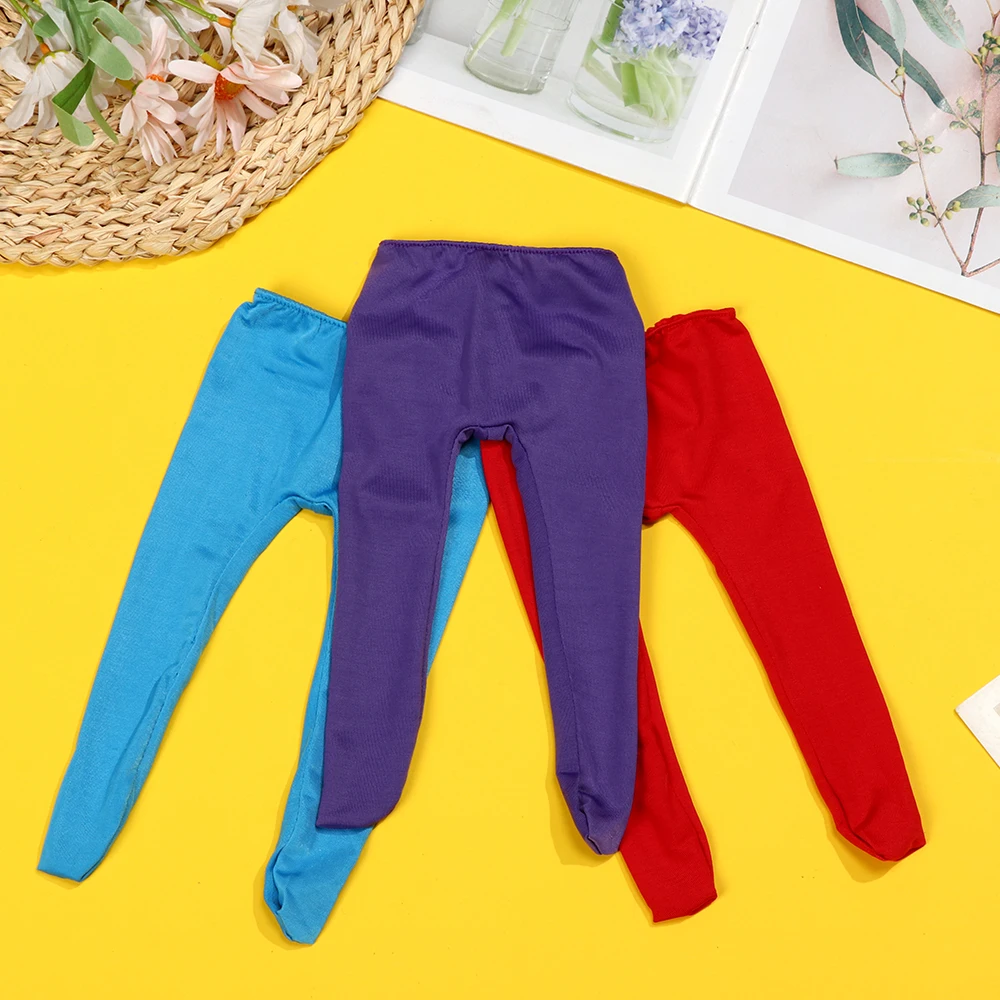 Doll Clothes Leggings Yoga Pants Accessories Fit 18Inch American Girl Doll Pantyhose 43cm Newborn Doll Our Generation Clothes 5