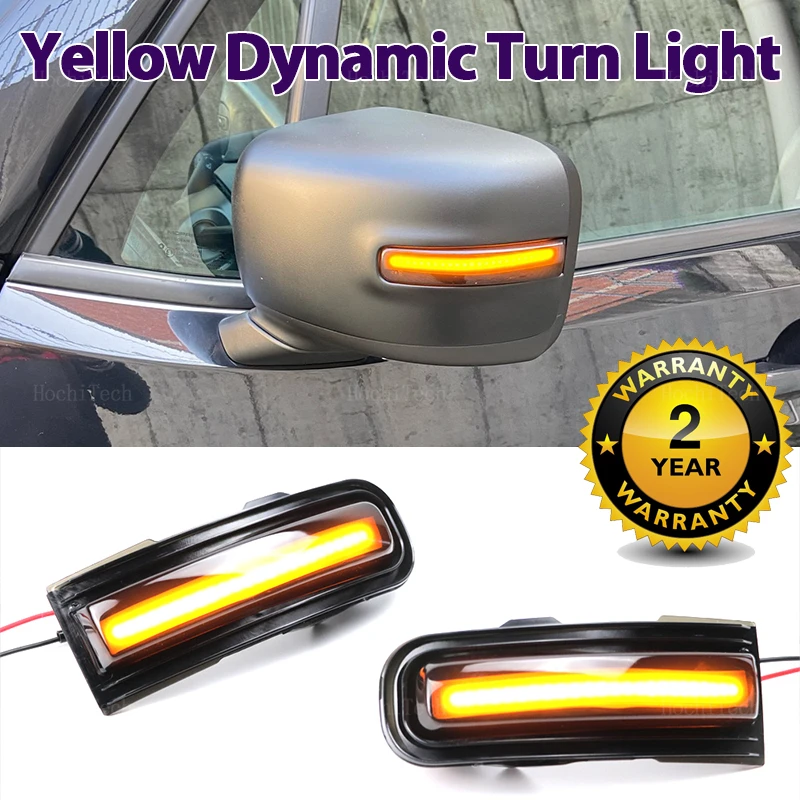 

2x Dynamic Side Mirror Blinker Light LED Turn Signal Lamps For 2015-2022 Jeep Renegade