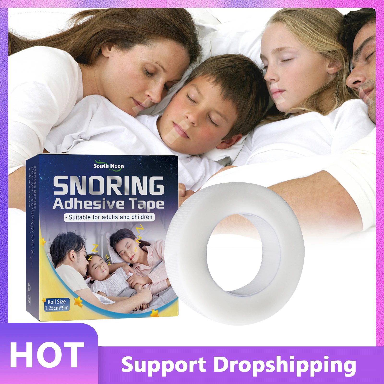 Anti Snoring Mouth Tape Improving Nighttime Sleeping Better Breathing