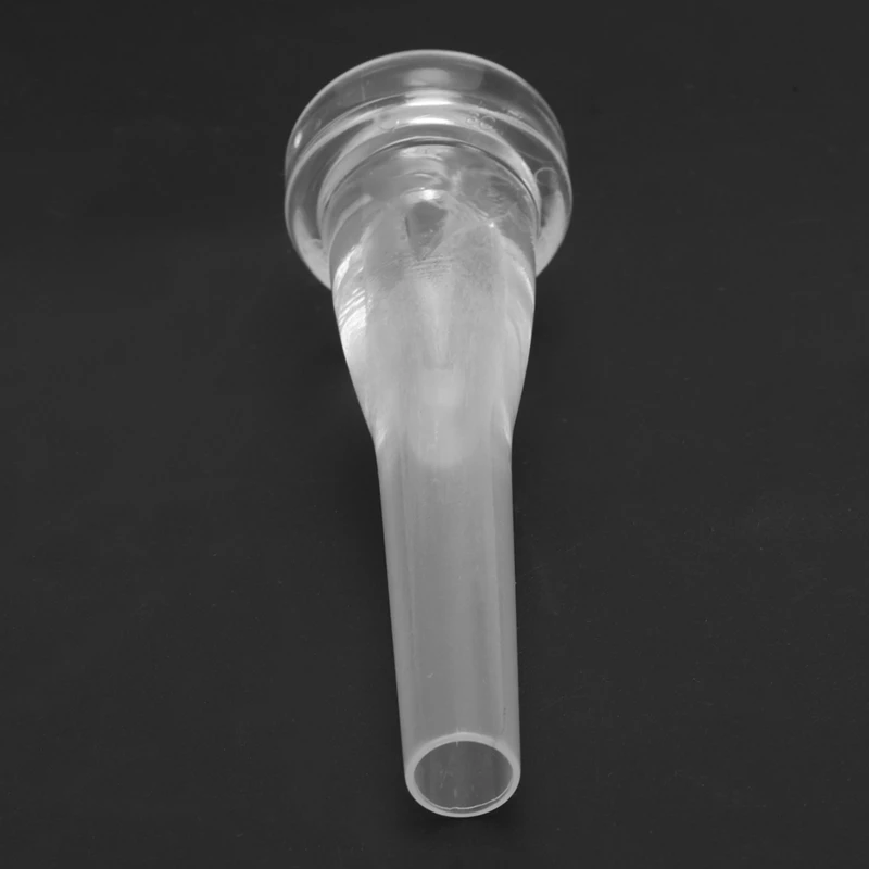 5X ABS Trumpet Mouthpiece Meg 3C Size For Bach Beginner Musical Trumpet Accessories Parts Or Finger Exerciser,White