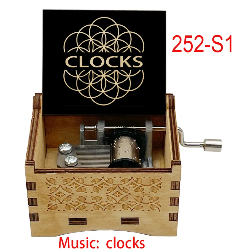 Climax Melody 18-Tone Music Box - Elegant Home Decor & Perfect Gift