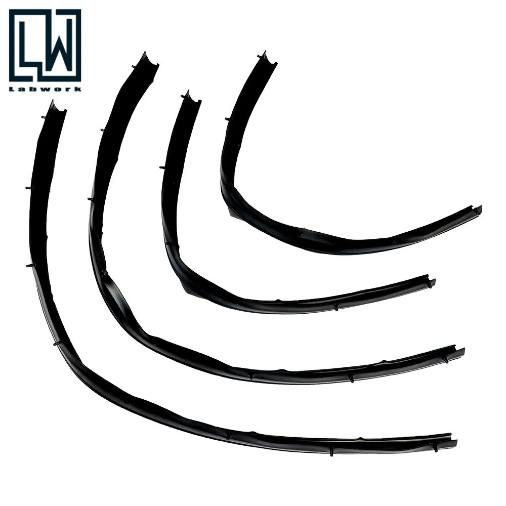 

Lower Door Weather Strip Seal Fit For1999-2016 Ford F250 F350 Crew Cab Rubber