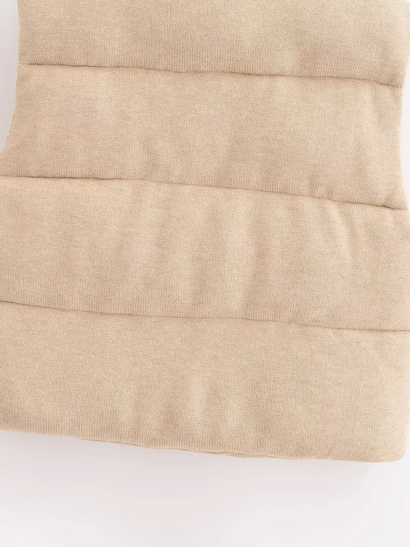 Women's Vest Parkas Jackets Coat Khaki Outwear Streetwear Fashion Elegant Sleeveless Tops Solid With Zipper Waistcoat Woman Coat