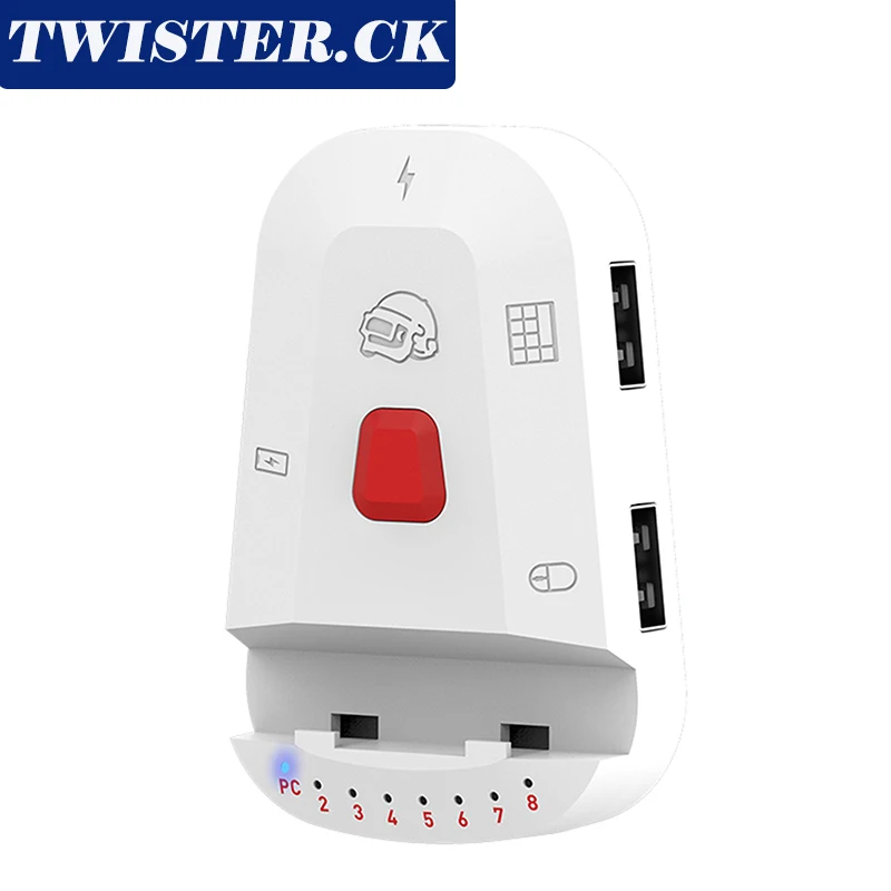 X2 USB 키보드 마우스 어댑터, 민감한 게이밍 컨버터, 지연 없음, 안드로이..