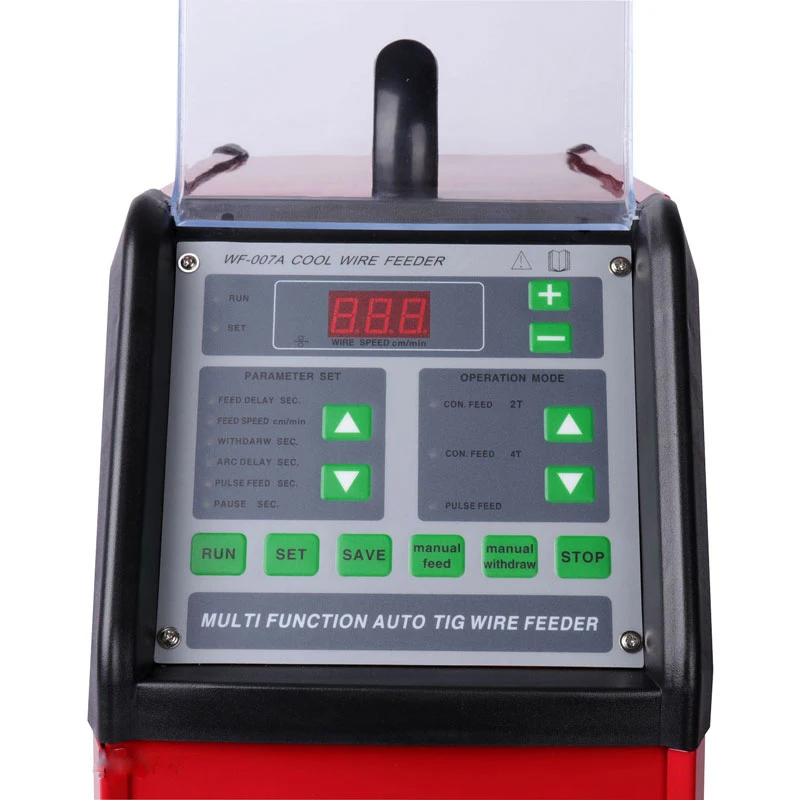 220V WF-007 WF-007A Laser Automatic Wire Feeder TIG Argon Arc Welding Cold Filler Wire Feeding Machine Digital Controlled 3