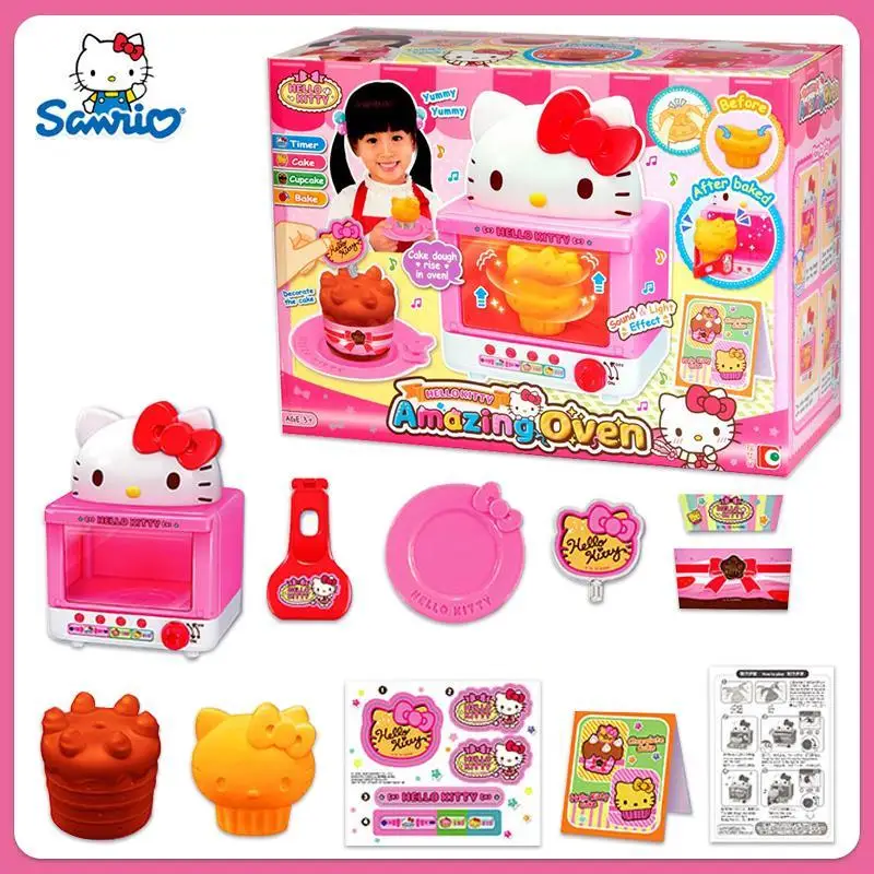 Sanrio Hello Kitty Mini Rice Cooker DIY Kitchen Series Toy Girls Pretend  Play House Suit Toys Gifts Model Ornaments - AliExpress