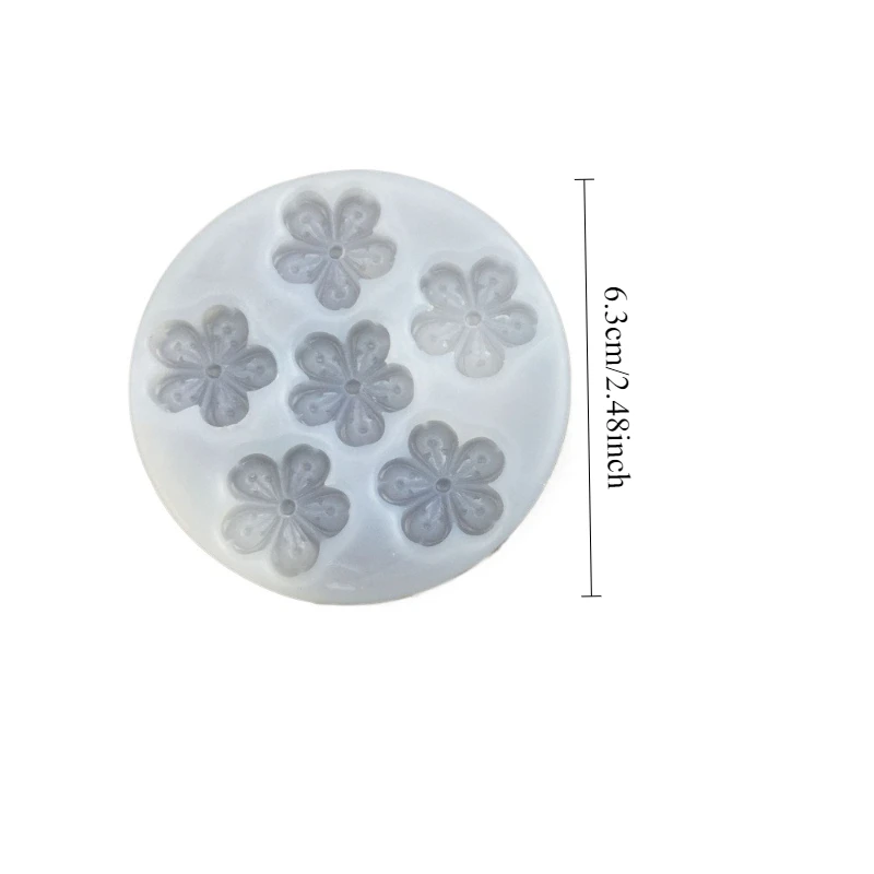 Flower Daisy Silicone Sugarcraft Mold for Cupcake Fondant, Resin, Candy, Chocolate, and... - SKU FSSM2047 - UGI Packaging