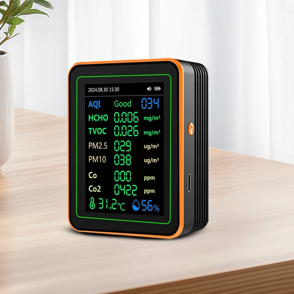 12 in 1 Air Quality Monitor with Color Screen