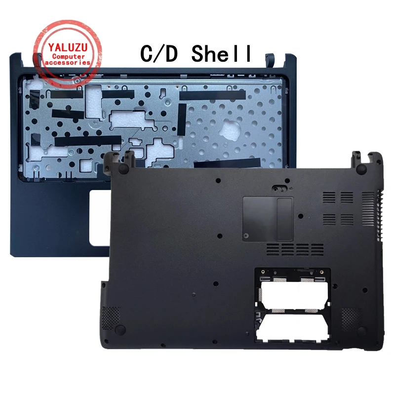 Premium Laptop Shell Palmrest and Bottom Base Cover - Enhanced Protection and Style