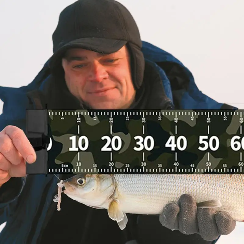 Fish Ruler For Boat Precise Waterproof Fishing Measuring Mat Wear-Resistant Fish Ruler Portable Fillet Mat For Outdoor