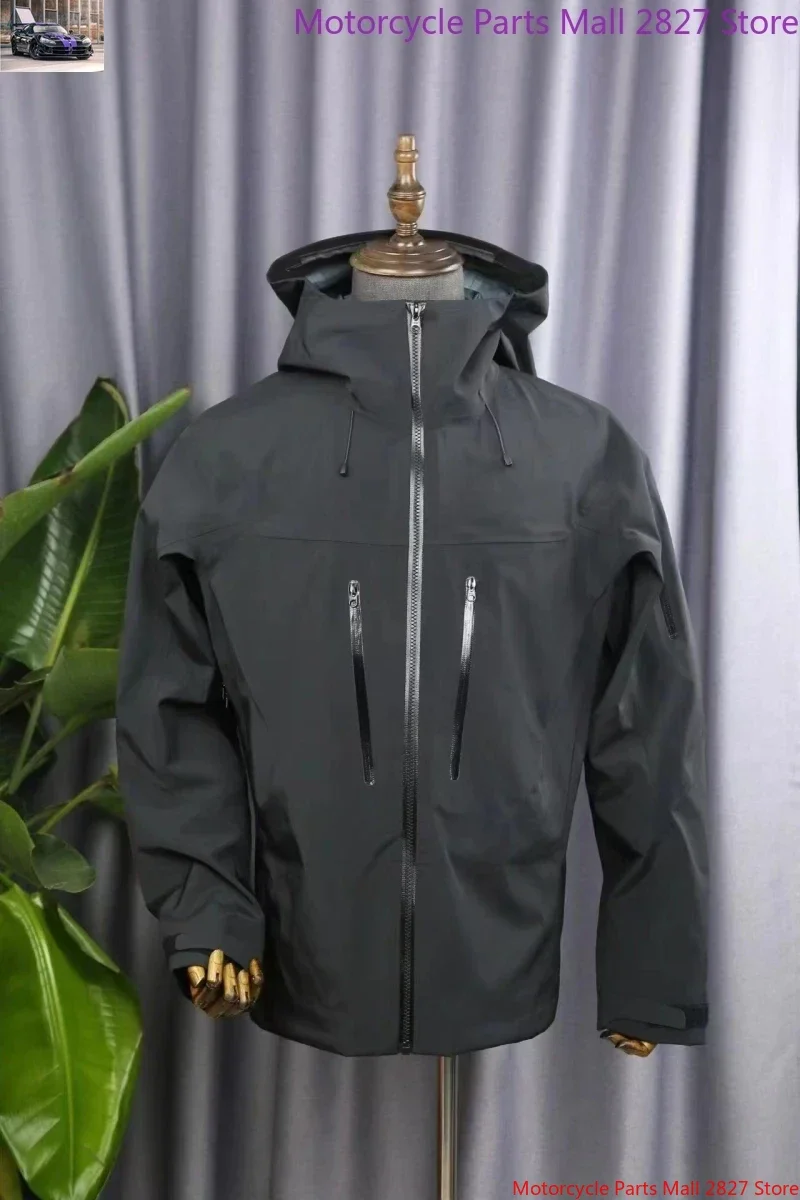 ARC Embroidery Alpha SV 6th Three Layer Mens Womens Camping Coat Outdoor Waterproof Windbreaker Hiking Jackets