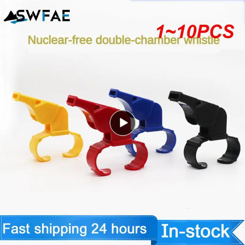 

1~10PCS Finger Cuff Wide Range Of Applications Loud Whistle Loud Voice Whistle Moisture Resistance Safe And Odorless
