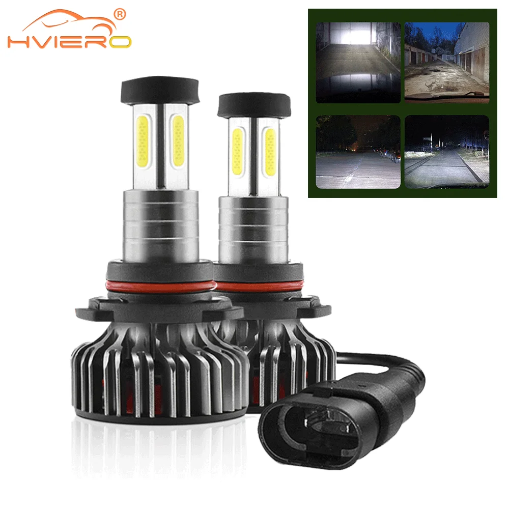 

2020 X4 120W 30000LM светодиодный головной светильник комплект H7 H11 9005 9006 9012 Plug & Play 360 градусов Turbo высокоэффективным вентилятором серьезно IP70 противотуманная фара светильник 6000k