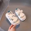 Summer Boy's Sandals Breathable Canvas Outdoor Sandals Nylon Strap Decos Baby Boy Casual Shoes Child Students Beach Shoes H04172 2
