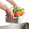Stainless Steel Drain Basket Retractable Sink Strainer Basket For Washing Basin Bowl Chopsticks Plate Sink Drain Tray 2