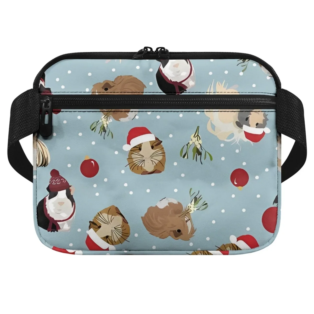 Christmas Halloween Gift Guinea Pig Cute Designer New Portable Fashion Waist Bag Medical Nurse Organizer Pouch Cangurera Mujer