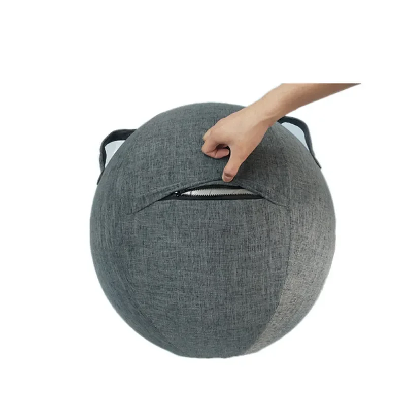 Yoga Ball Cover Pilates Sitting Ball Dustproof Protector Slipcover Yoga Ball Protective Cover Gym Workout Balance Ball Cover 4